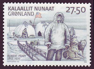 GR04621 Greenland Scott no 462 VF MNH, Amiral Robert E. Peary 2005