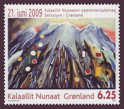 GR05421 Groenland Scott 542 VF MNH, Autonomie 2009