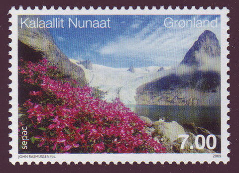 GR05481 Greenland Scott 548 VF MNH, Groenlandic Scenery 2009