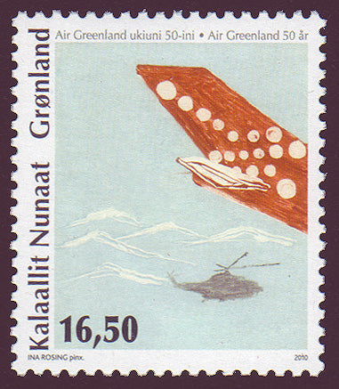 GR05591 Groenland Scott 559 VF MNH, Air Groenland 2010