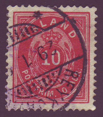 IC 0011.15 Islande Scott # 11 VF usagé