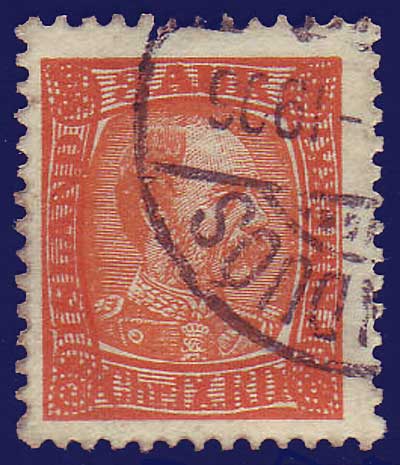 IC00345 Iceland Scott # 34 VF Christian IX 1902
