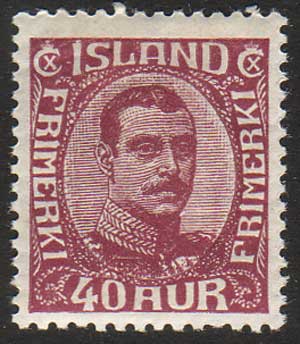 IC01232 Iceland Scott # 123 VF MH