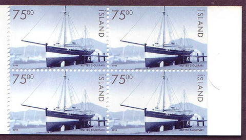 IC0879a1exp Iceland Scott # 879a MNH booklet / carnet