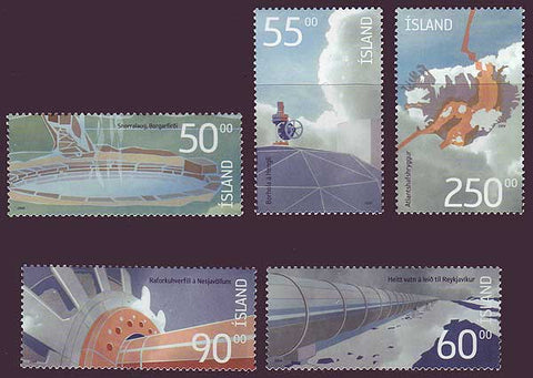 IC1009-131 Iceland       Scott # 1009-13 MNH, Geothermal Energy 2004