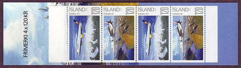 IC1164exp1 Iceland Scott # 1164a  booklet / carnet