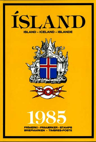 IC1985 Iceland 1985 Official Year Set