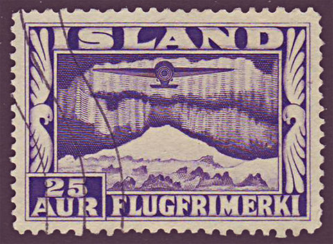 ICC17a5 Iceland Scott # C17a (scarce perf. 12.5 x 14) - VF Used