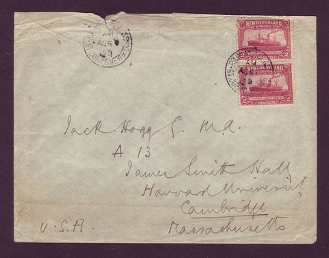 NF5031 Newfoundland Cover to USA - 1929