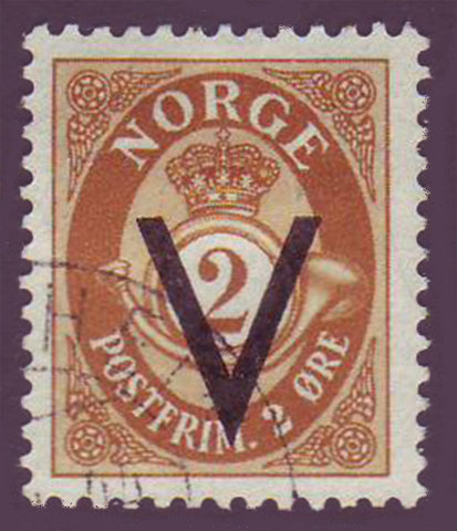 NO02215 Norway Scott # 221 VF Used