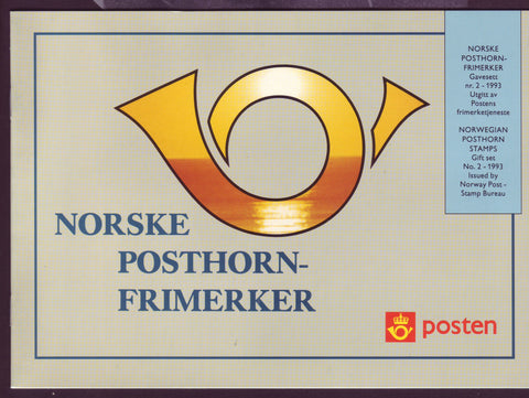 NO0960set Norway Posthorn Issues 1962-1983 - complete set