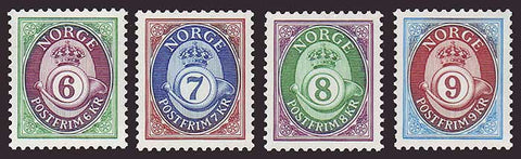 NO0965-681 Norway Scott # 965-68 MNH, Posthorn 1991