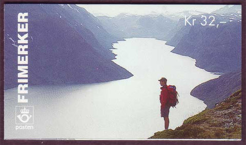 NO1119a Norway booklet Scott # 1119a, Tourism 4kr 1996