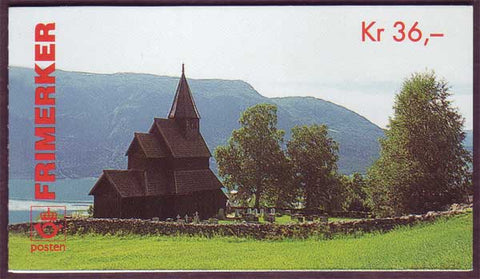 NO1120a Norway booklet Scott # 1120a, Tourism 4.50kr 1996