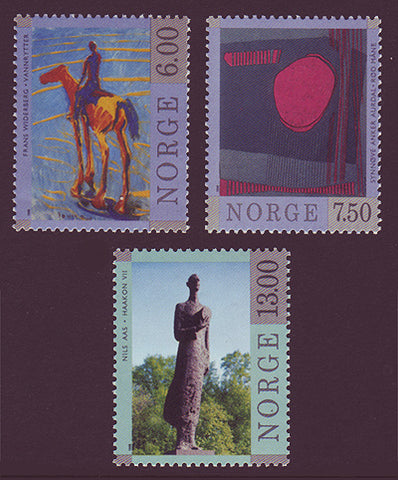 NO1198-001 Norway Scott # 1198-00 MNH, Contemporary Art 1998