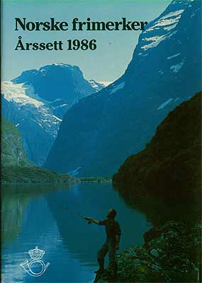 NO1986 Norvège 1986 ensemble de l’année officielle
