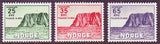 NOB59-612 Norvège Scott # B59-61 MNH * * Nordkapp 1957