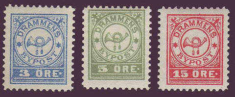 NODramIV5-71jpg Norway Drammens Bypost IV (1887-88)