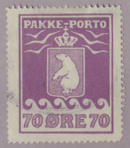 GRQ07aGH Greenland Scott  Q7a VF Used 1930