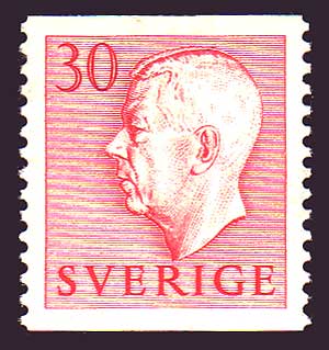 SW04582 Suède Scott # 458 MH 1954