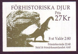 SW1972a1 Sweden          Scott # 1972a  /      Facit H430   Prehistoric Animals / Dinosaurs