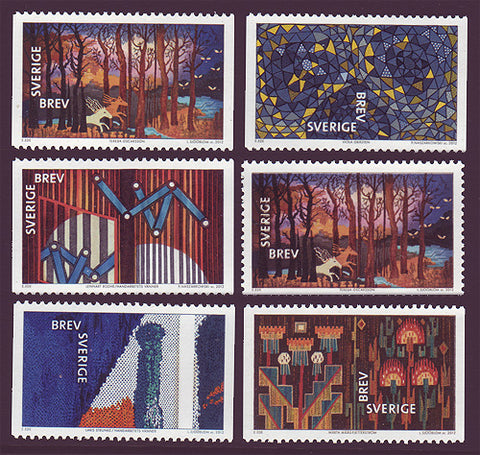 SW2694-95 Sweden # 2694-95 MNH,  Textile Art - 2012