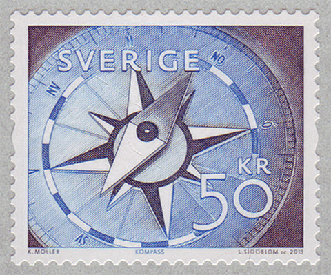 SW2708 Sweden       Scott # 2708 MNH            Compass