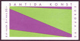 SW2019d1 Sweden booklet      Scott # 2019d /     Facit H437,       Contemporary Art 1993