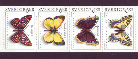 SW2023a Sweden booklet MNH,  Butterflies 1993