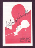 SW2027b1 Sweden booklet          Scott # 2027b /       Facit H439,  Greeting Stamps 1993