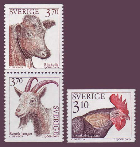 SW2049--541 Sweden Scott # 2049--54 MNH