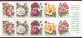 SW2075a Sweden booklet       Scott # 2075a /      Facit H447,        Roses 1994