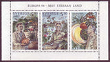 SW2090a1 Sweden booklet MNH,  Swedish Explorers - Europa 1994