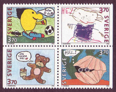 SW2136a Sweden booklet, Greetings Stamps IV - 1995