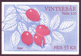 SW2162a Sweden booklet MNH,       Winter Berries - 1996