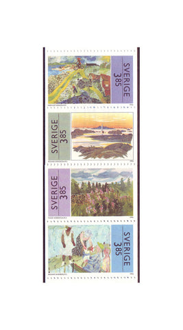 SW2180a Sweden booklet MNH,  Art - Summer Scenes 1996