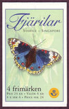 SW2356a Sweden booklet MNH,     Butterflies 1999