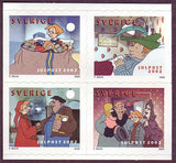 SW24491 Sweden booklet MNH,  Christmas 2002
