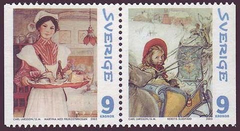 SW2471a,b1 Sweden Scott # 2471 MNH