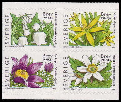 SW25081 Sweden Scott # 2508 MNH, Spring Flowers 2005