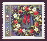 SW2602e Sweden,  Scott # 2602 MNH,      Christmas 2008 - Wreaths