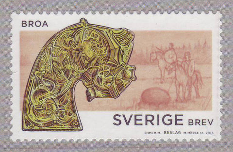 SW2746 Sweden Scott # 2746, Viking Artefacts  -  2015