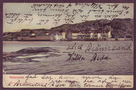 SW6027a Sweden postcard,  Stjernvik ca.1907