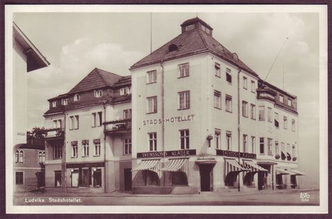 SW6041a Sweden  Ludvika. Stadshotellet ca.1950