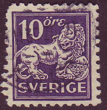 SW01285 Sweden Scott # 128 var (Type II)