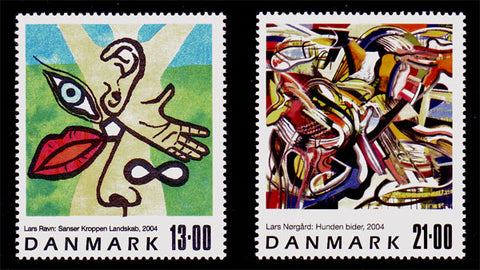 IC04-9 Denmark Scott # 1282-83 MNH