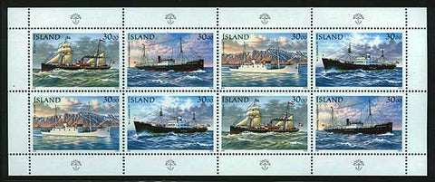 IC0806b1 Iceland Scott # 806 MNH, Postal Ships 1995