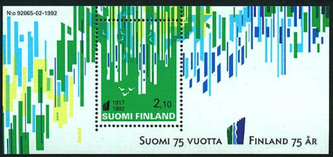 FI08971 Finland Scott # 897 MNH, Independance 1992