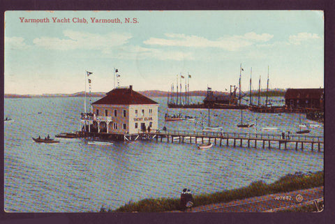 Yarmouth Yacht Club House - Yarmouth, Nova Scotia - ca. 1916