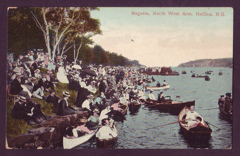 Regatta, North West Arm, Halifax Nova Scotia ca. 1908